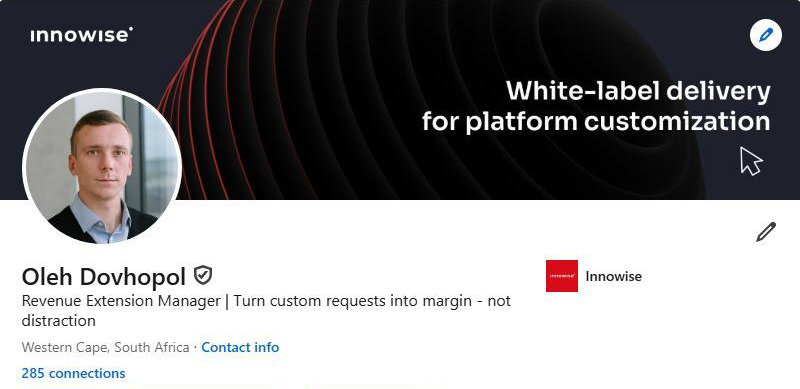 Verified LinkedIn Profile